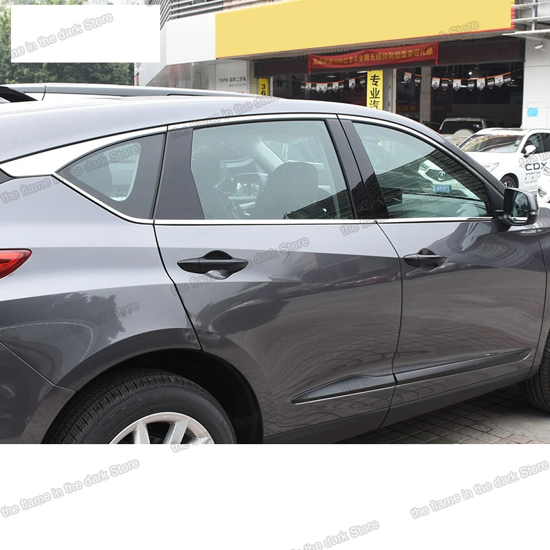 Lsrtw2017 нержавеющая сталь для автомобиля наружная оконная кромка Acura RDX 2019 |