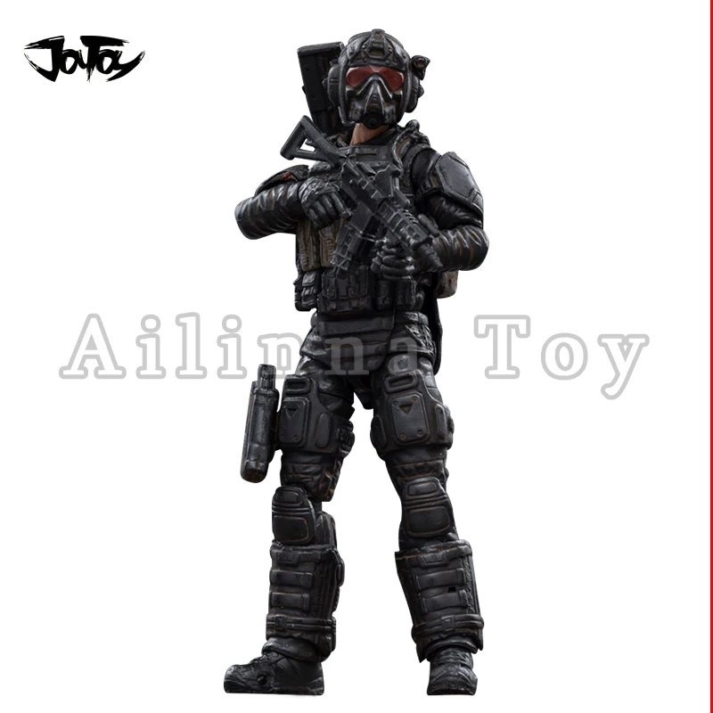 

JOYTOY 1/18 3.75inches Action Figure US Army Airborne Squad Single Figure Anime Collection Model Toy For Gift Free Shipping