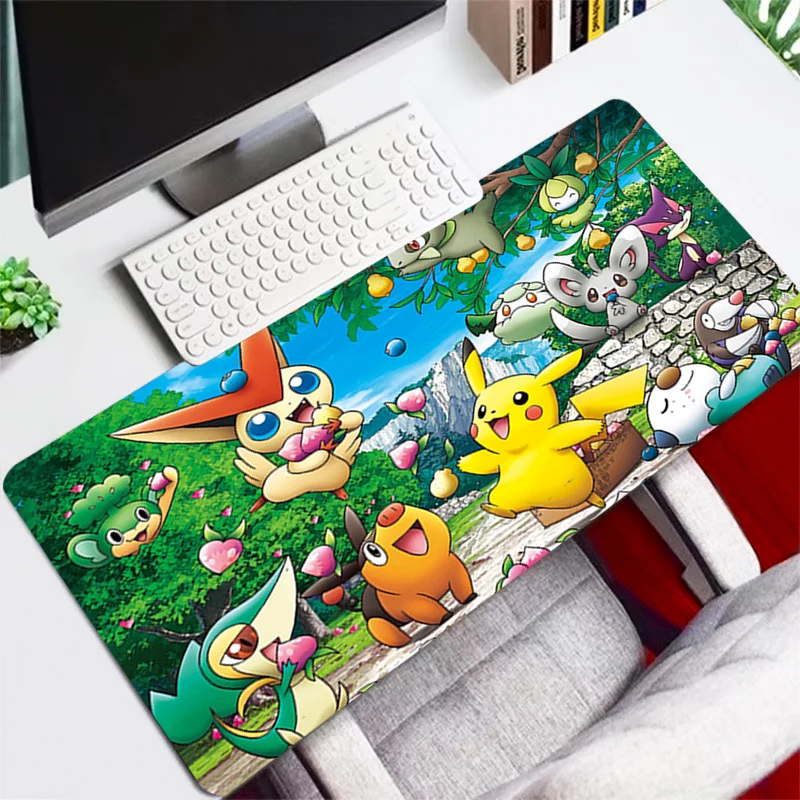 

Коврик для мыши HD, игровой компьютерный коврик для мыши XXL, коврик для клавиатуры, настольные коврики с японским аниме, Мягкий Нескользящий К...