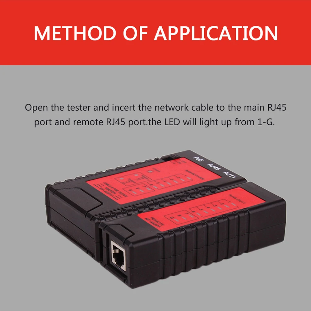 Noyafa Хит продаж NF-468PF POE Кабельный тестер Локальной Сети wiremap для сети телефонных