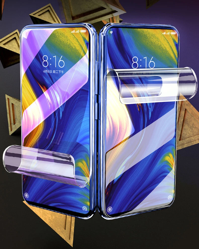 38D спереди + сзади гидрогель пленка для xiaomi redmi5 5plus протектор экрана из