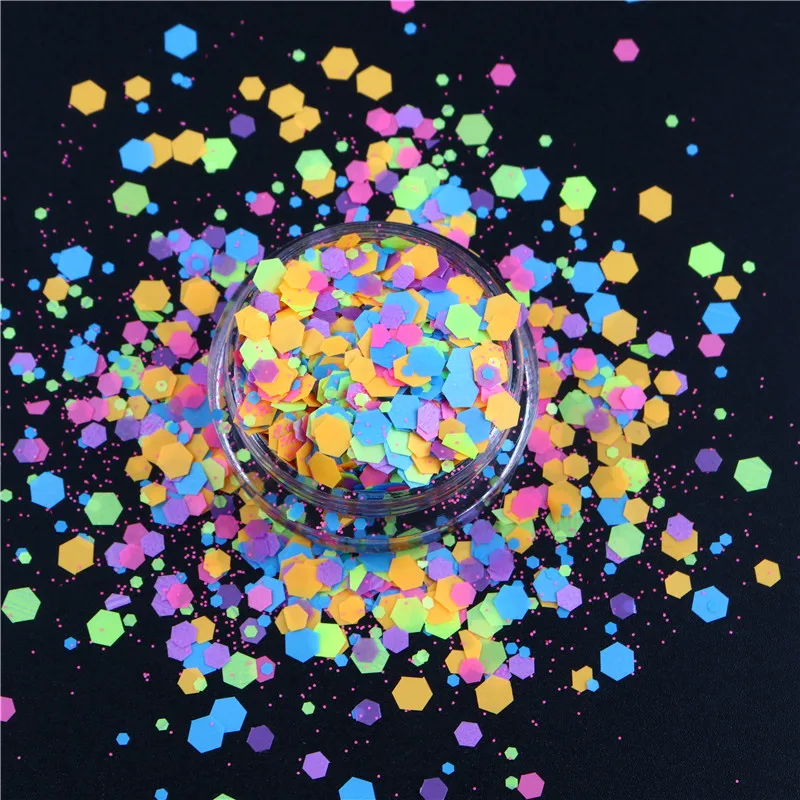 10 мл/банка флуоресцентная 3d полировка ногтей|Блестки| |