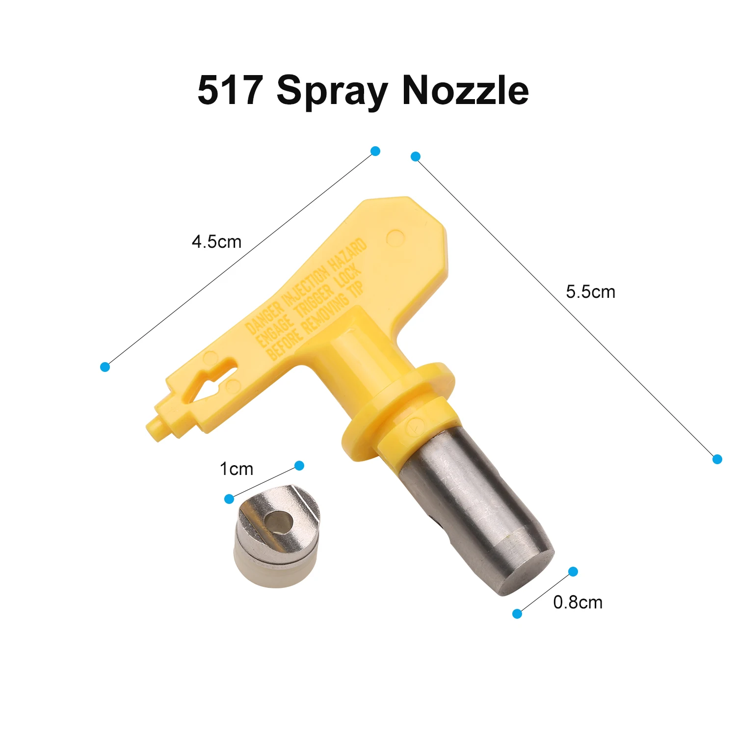 

Spray Guide Accessory Tool for Airless Paint Sprayer Anti-Splash Baffle Airless Paint Sprayer Power Accessory For Wagner