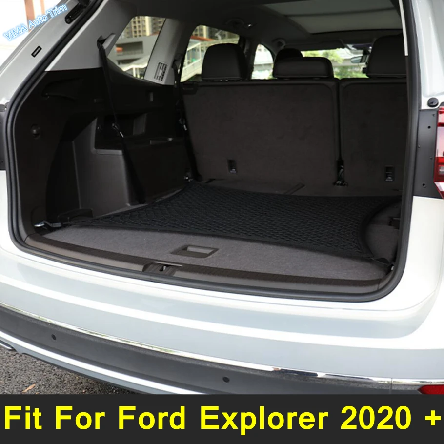 

Car Trunk Interior Rear Cargo Organizer Storage Bag Luggage Mesh Net Fit For Ford Explorer 2020 2021 2022 Interior Accessories