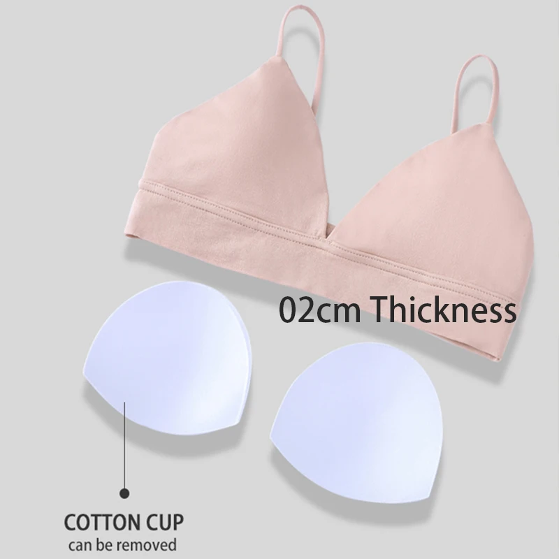 

Summer Sexy Deep V Bras French Triangle Tube Top Seamless Bra Wireless Backless Lingerie Bralette Sexy Lingerie Set Push Up Bra