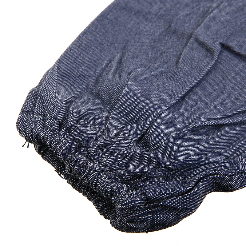 1Pair Cotton Denim Sleeves Weldering Working Protection Sleeves Dustproof Multipurpose Household Cleaing Soldering Oversleeves