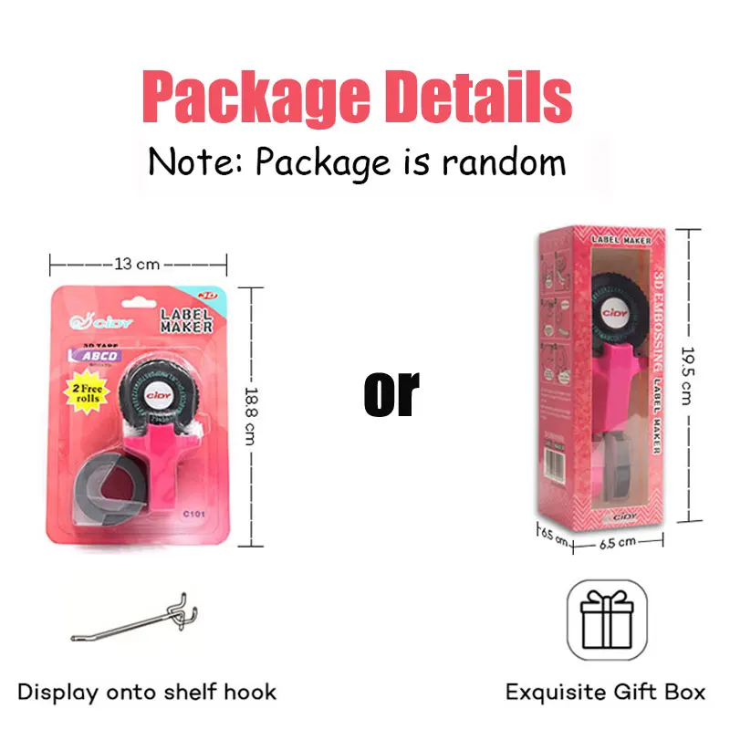 Ручной принтер для смайликов ручная ПЕЧАТНАЯ МАШИНКА Мини DIY 3D печатная машина с клейкой цветной кассета Dymo