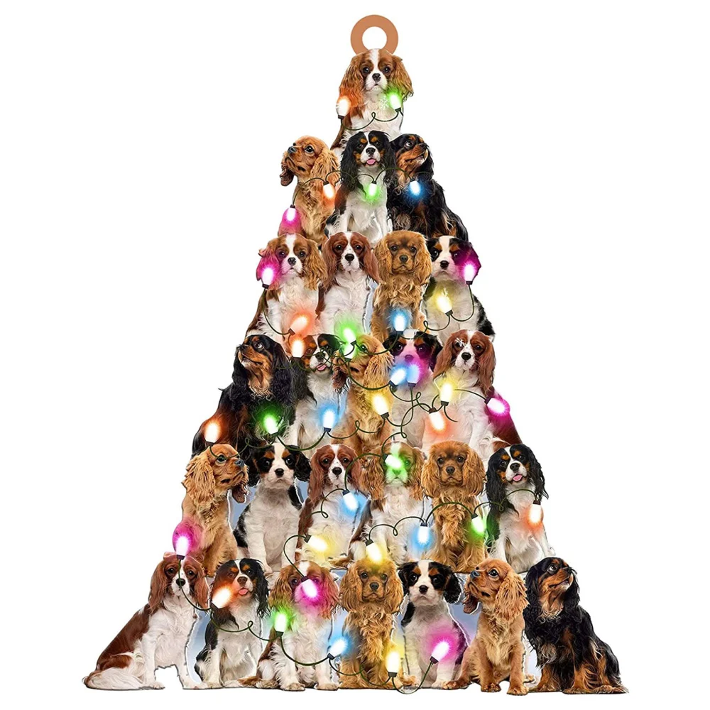 

Милые украшения для рождественской елки, кошка, искусство 2,8X3,9 дюймов, праздничные принадлежности для дома, Рождественский, новогодний пода...