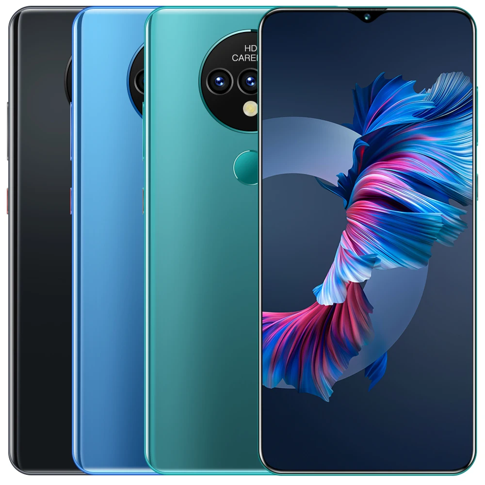 

2021 New Arrive Global Version Mate 40 Pro 12GB+512GB Smartphoens 7.0inch HD Android 10.0 Cellphones 4800mAh Mobile Phones