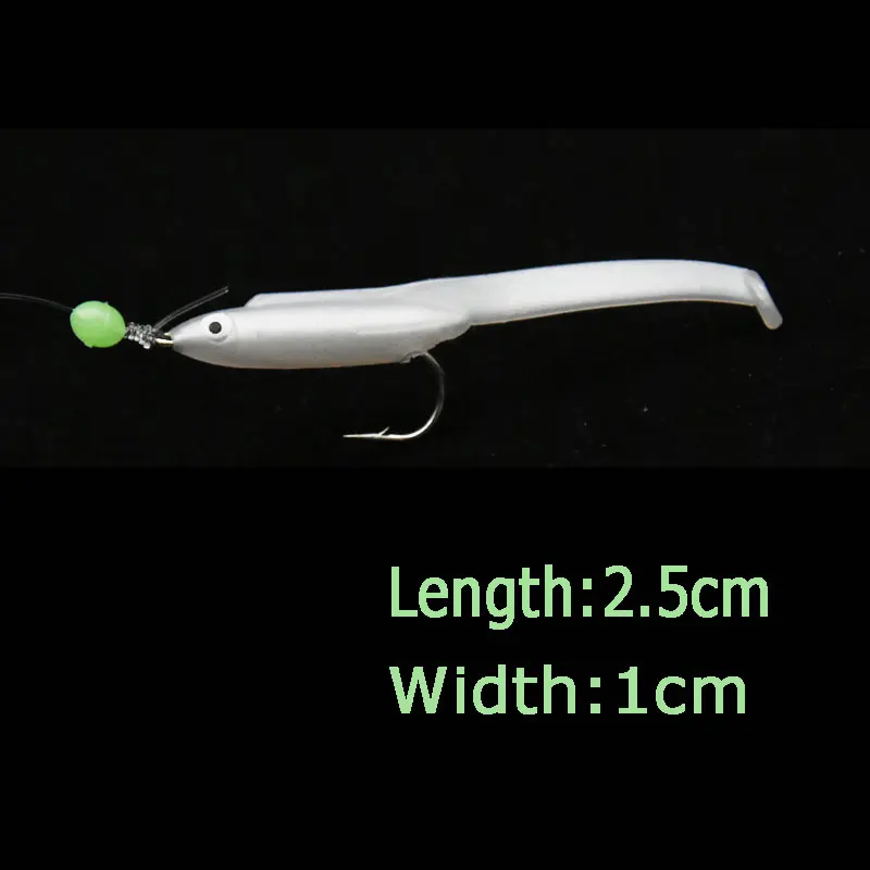 1 сумка углерода Сталь макрель перья бас трески приманка для морской рыбалки 5