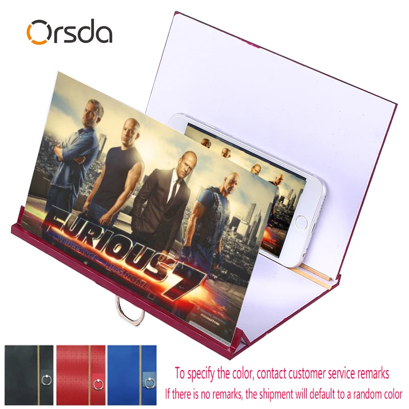 Фото Orsda универсальный усилитель экрана HD Деревянный 3D мобильного телефона для Iphone