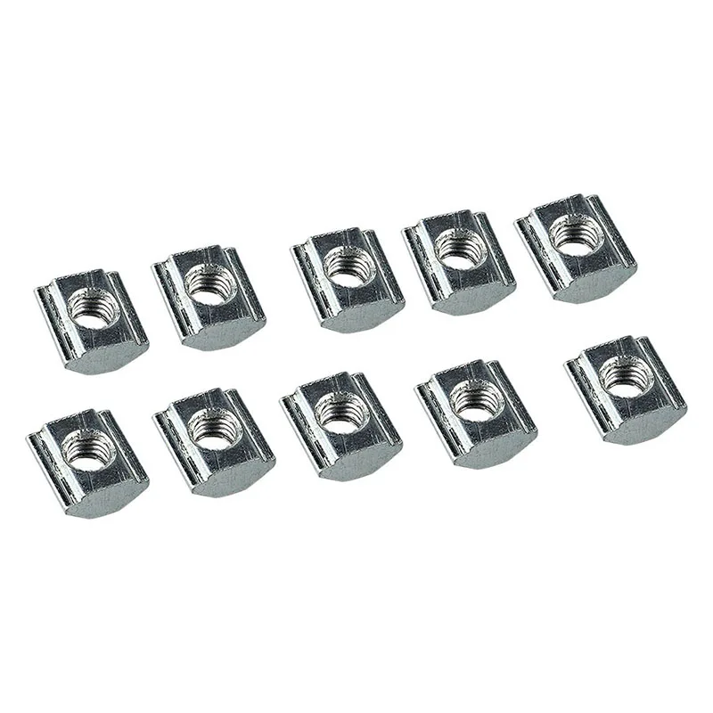 New-10Pcs T-Slot Aluminum Extrusion 20 Series M5 Hardware Slide In T-Nut | Обустройство дома