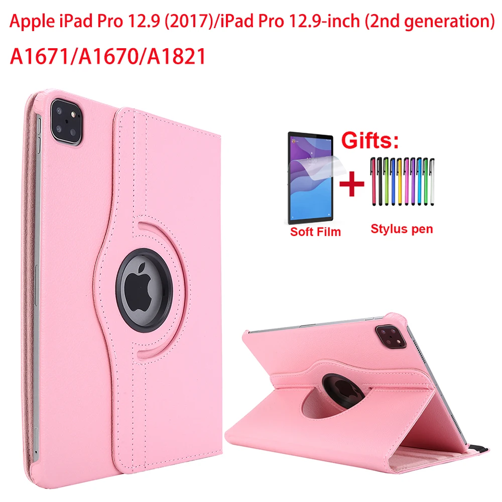 Вращающийся на 360 градусов чехол для Apple iPad Pro 12 9 дюймов (2017) Подставка планшета