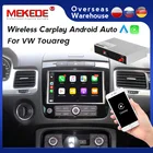 Беспроводной мультимедийный интерфейсный блок Apple CarPlay Android для Volkswagen VW Touareg с поддержкой камеры Mirror-Link