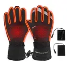 Мотоциклетные перчатки унисекс, водонепроницаемые, с подогревом