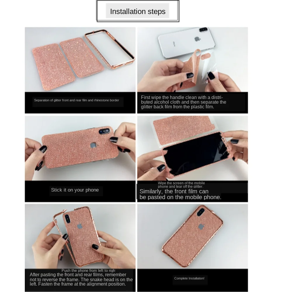 Роскошный модный блестящий чехол для Apple iPhone 11 Pro XS MAX XR X 6 6s 7 8 plus с алмазной рамкой