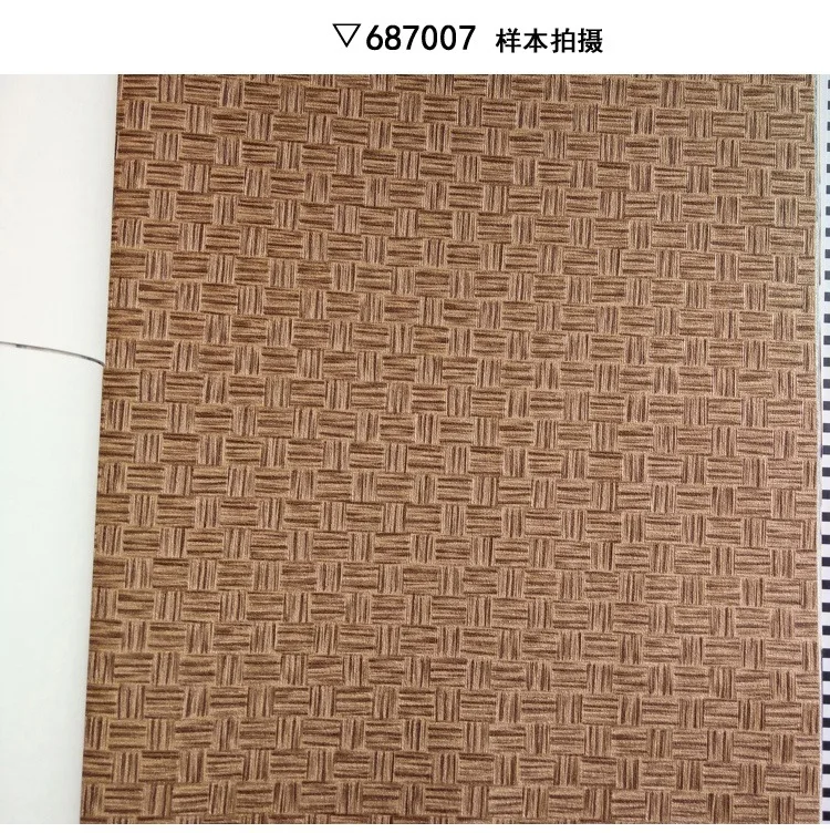 

Chinese-Style Artificial Straw Mat Bamboo Rattan Wallpaper Bamboo Mat Straw Wallpaper Study Tea House Hotel Engineering Wallpape