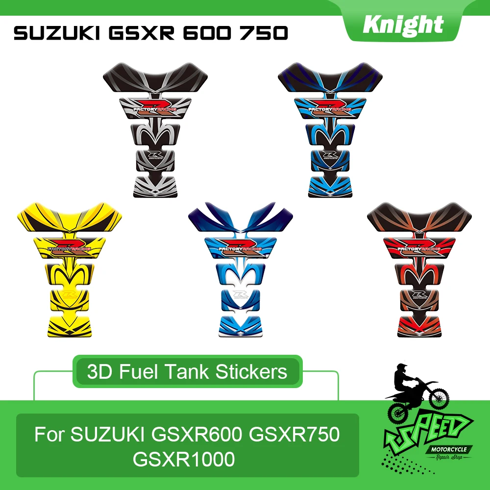 

For Suzuki GSXR600 GSXR750 GSXR1000 K1 K2 K3 K4 K5 K6 K7 K8 K9 K10 motorcycle 3D fuel tank pad sticker decal protection sticker