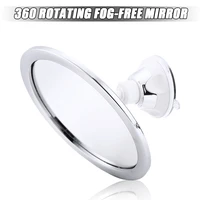 360 Degrees Rotation Fogless Suction Cup Shower Shaving Mirror Bathroom Washroom Fog Free Make Mirror