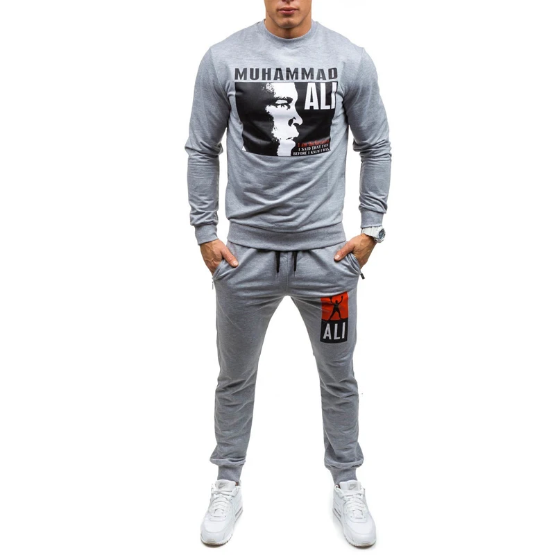 

2019 Fashion Men Tracksuits Sportswear Men's Leisure Hoddies Pullover Outwear Tracksuit Sets Men Sweatshirt S-XXL