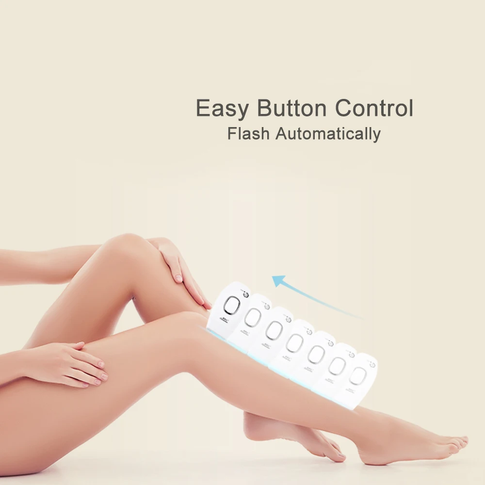 Лазерный инструмент для удаления волос Перезаряжаемый USB безболезненный 5