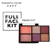 romantic color wholesale eyeshadow palette waterproof and not easy to take off make up sequins earth color powdery delicate eyes