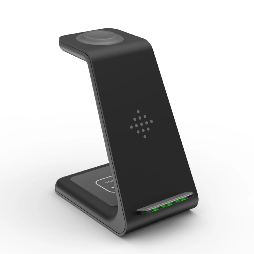 

3 In 1 Wireless Charger 10W Fast Charge For Iphone 11 Pro SE2 Charger Dock For Apple Watch Airpods Pro Wireless Charge Stand