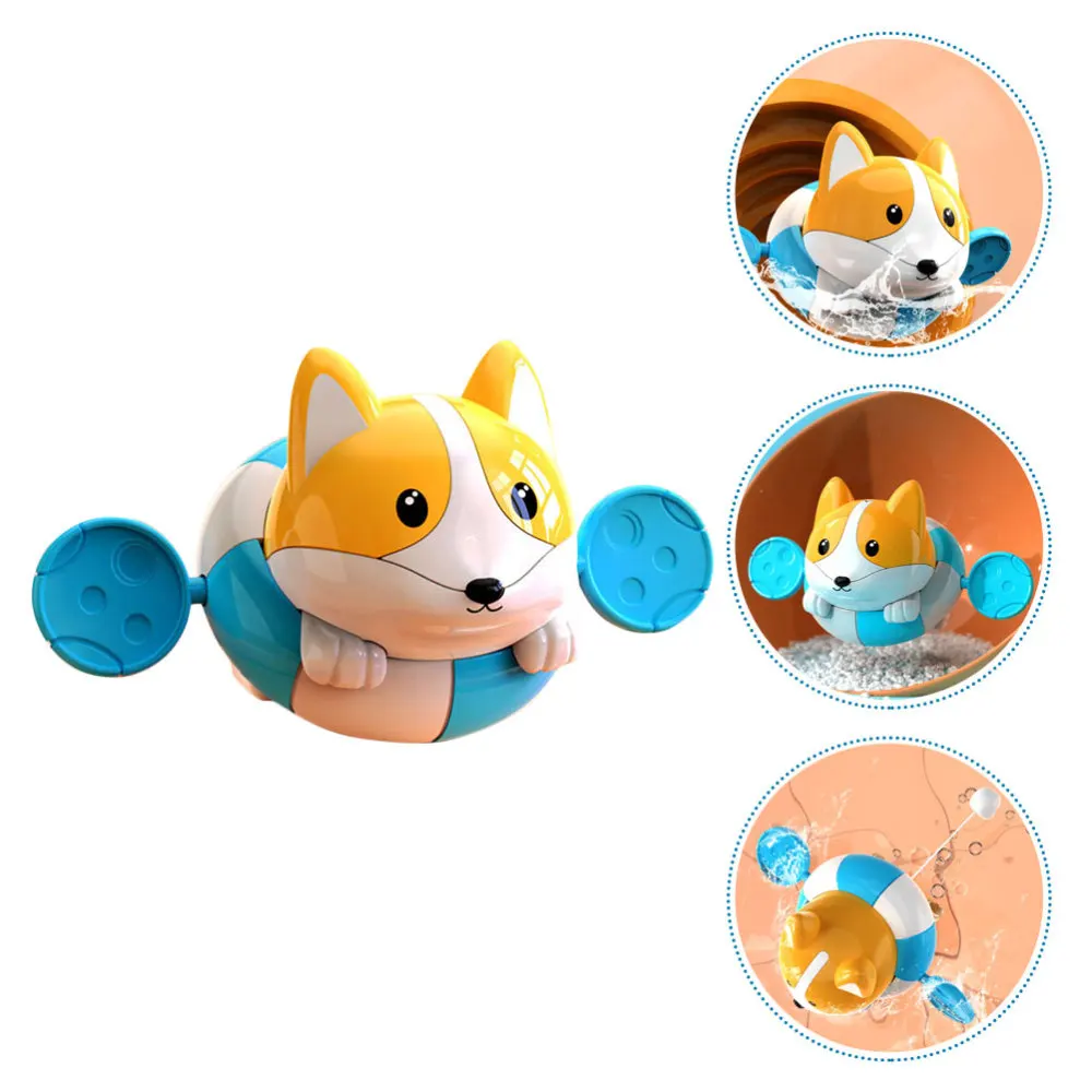 

1pc Baby Bath Lovely Corgi Kids Corgi Paddle Creative Baby Bath