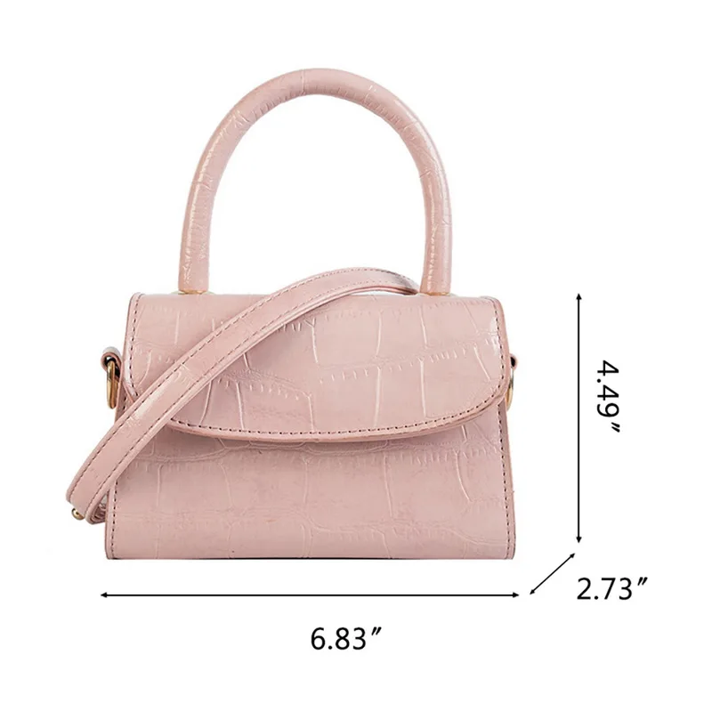 

PU Leather Flaps Pattern Crossbody Bags Female Women Bags Designer Version Girls Square Messenger Bag Bolsa Feminina