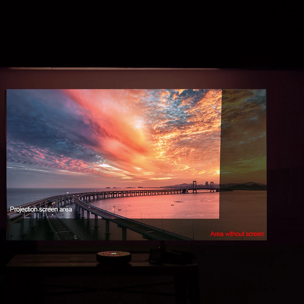 80 дюймовый портативный проектор экран HD 16:9 безрамный видео проекционный