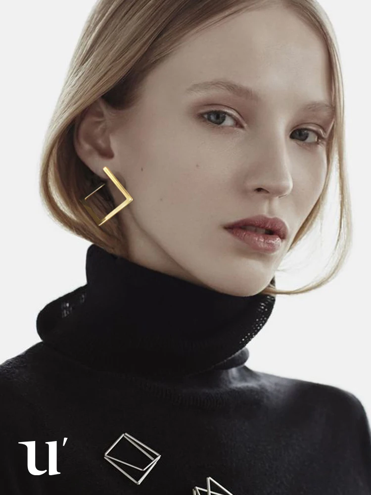 

Earrings for Women 2021 New Trendy Korean Graceful Personality Frosty Style Earrings High-Grade European and American