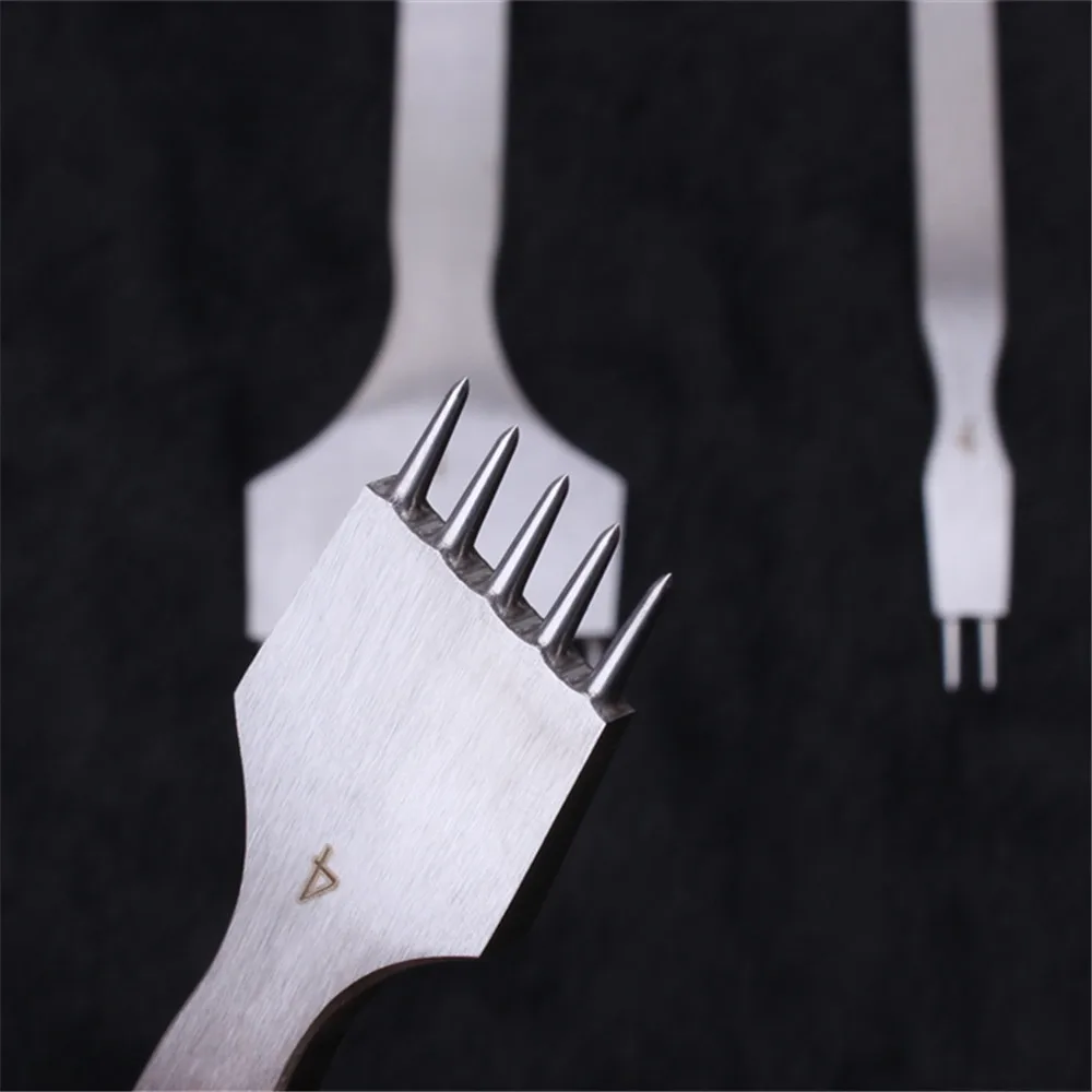 RCIDOS Ручное шитье круглая строчка дырокол 2 + 5 10 ручная Dist:3/3.38/3.85/4 мм|Резка| |