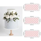 DIY богемный стиль Домашние животные фотоформа помадка печать трафарет полый Свадьба для края торта декоративный шаблон Инструменты для выпечки 2021