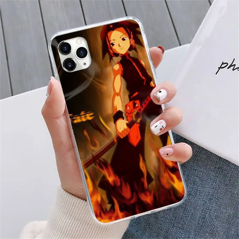

Anime Shaman King Phone Case For iphone 12 5 5s 5c se 6 6s 7 8 plus x xs xr 11 pro max mini