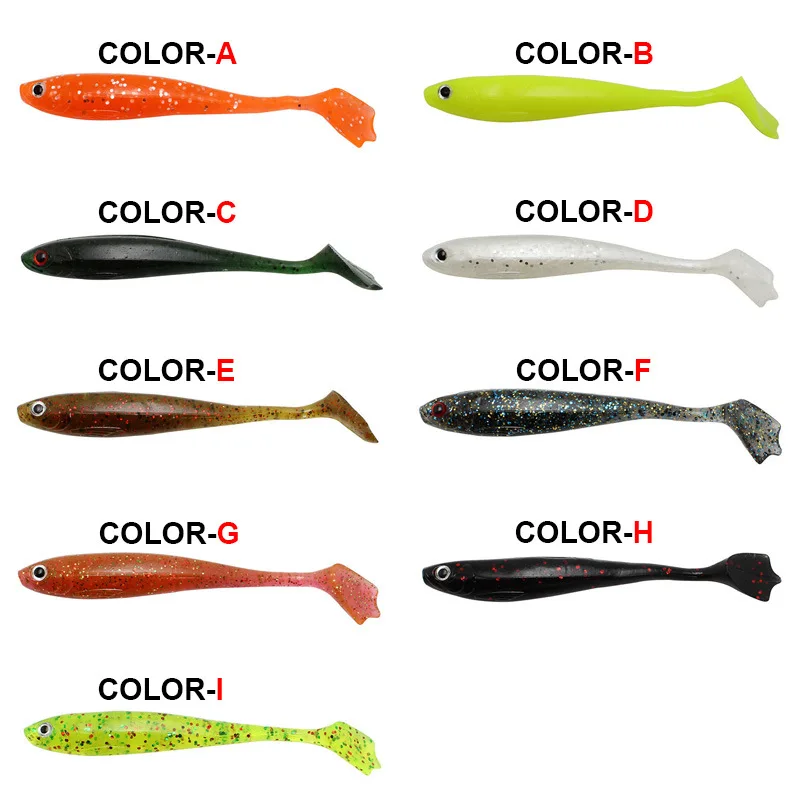 5 шт. Супермягкие воблеры 9 см цветов | Спорт и развлечения