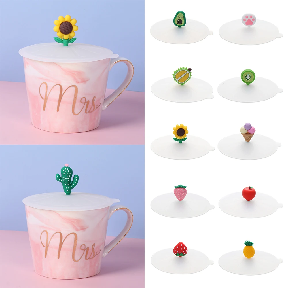 

Новая крышка, крышки для чая, кофе, герметичная крышка на присоске, силиконовая крышка на присоске, Пыленепроницаемая