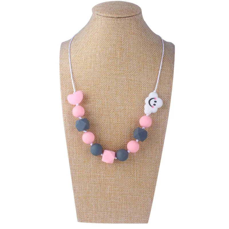 XCQGH Новые Детские Силиконовые Прорезыватели животных мамы ожерелье безопасные