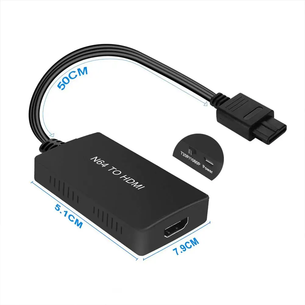 Адаптер совместимый с N64 и Hdmi 1080p кабель связи восстановление игрового экрана ТВ