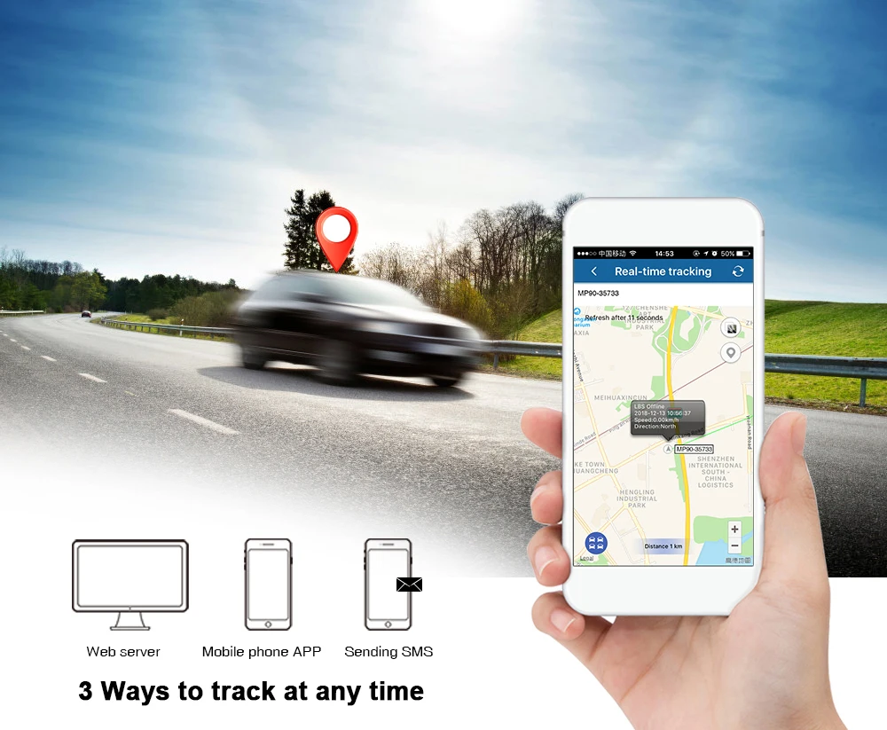 4G gps трекер автомобиля OBD GSM устройство слежения 3g автомобильный локатор OBD 2 OBD2 разъем MP90 в реальном времени голосовой монитор гео-забор бесплатное приложение