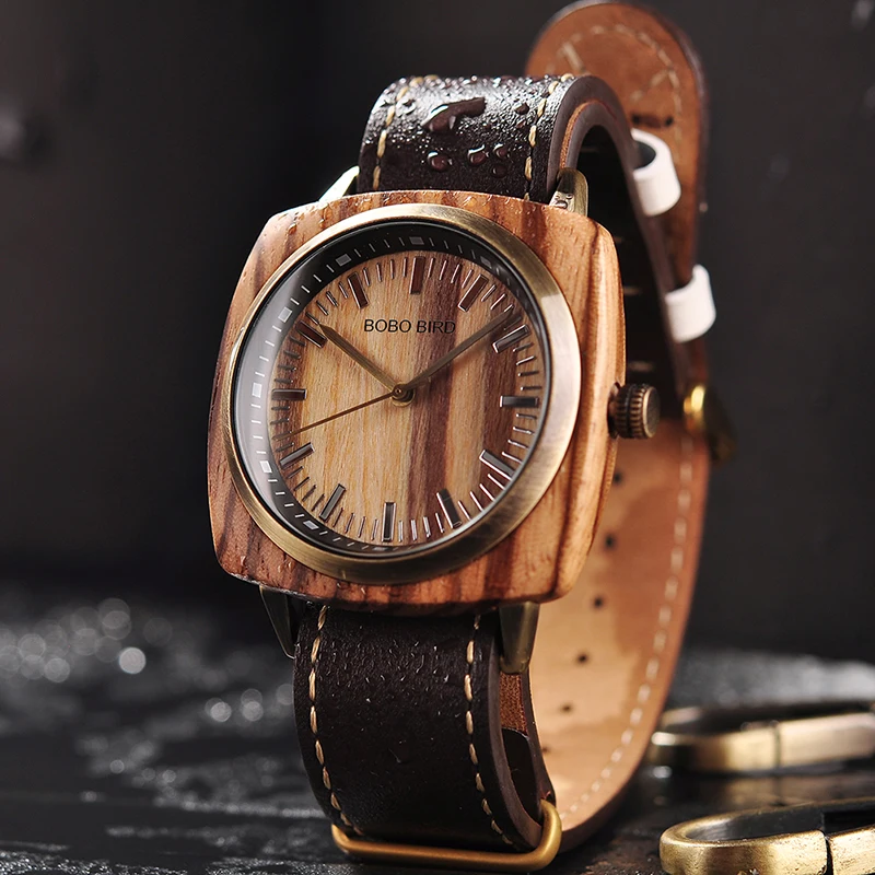 Relogio masculino BOBO BIRD Wood часы для мужчин Лидирующий бренд кварцевые наручные в