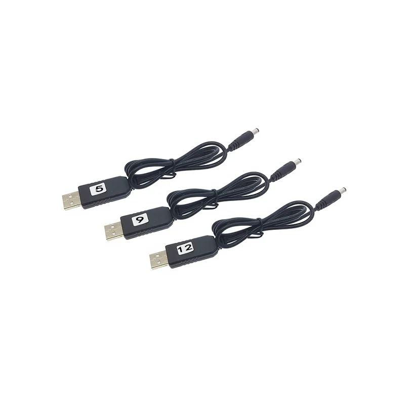 Кабель-Переходник USB 5 в постоянного тока В 9 12 2 1x5 мм Длина штекера 1 м | Электронные
