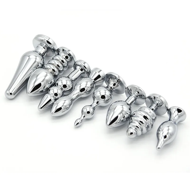 Экзотические аксессуары мастурбатор палка Анальная пробка Металлические Секс