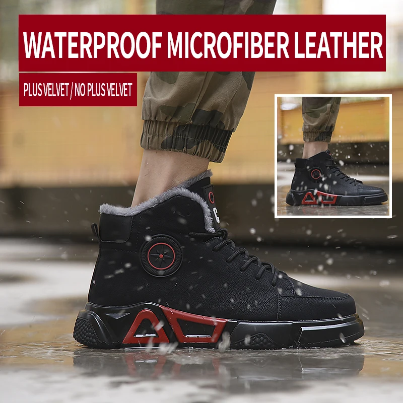 Зимняя Рабочая защитная обувь со стальным носком кевларовые противоскользящие