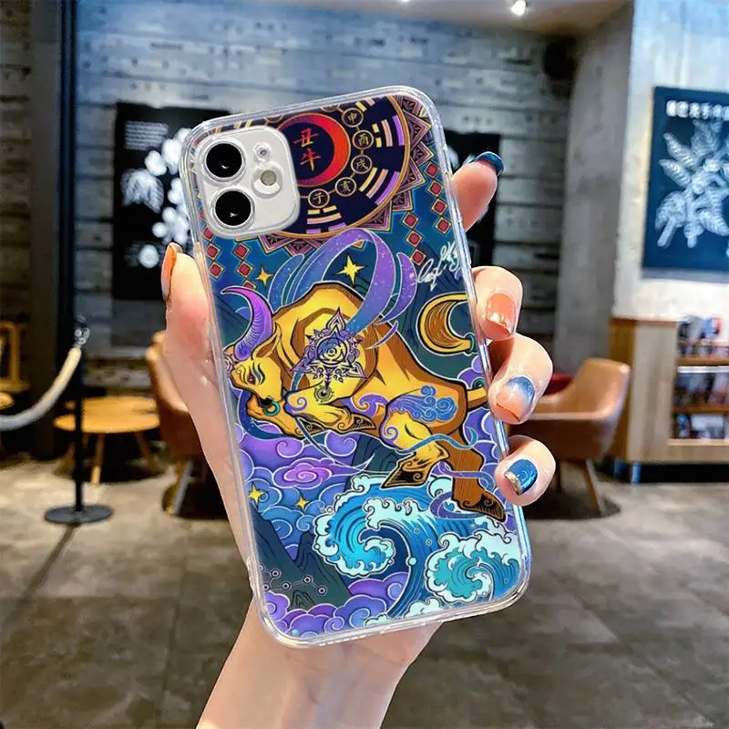 Прозрачный чехол для iPhone 13 12 11 Mini Pro Max X XR XS 7 8 6 6s Plus SE | Мобильные телефоны и