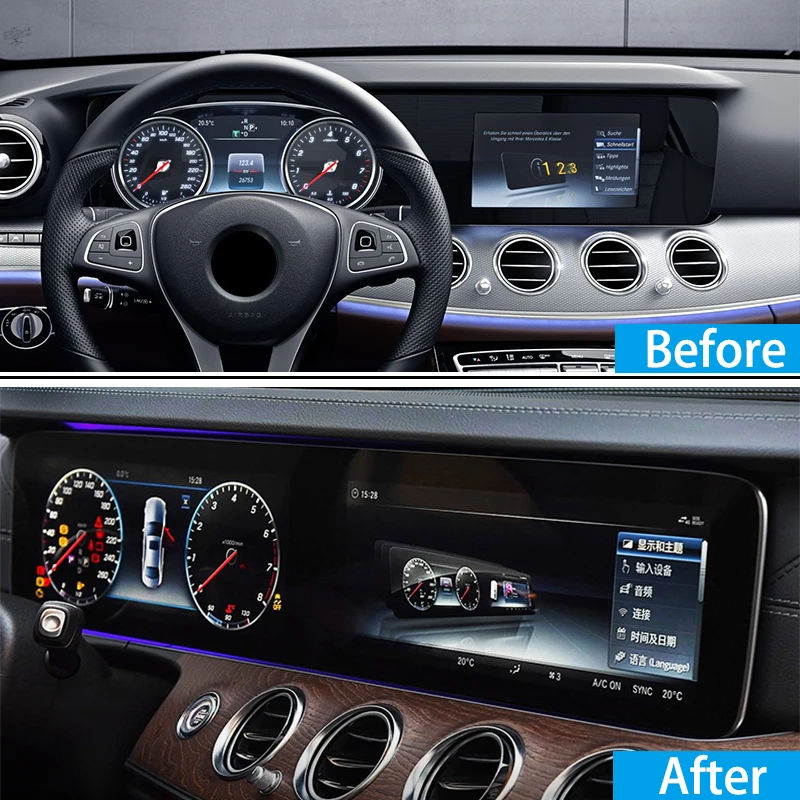 Автомобильный мультимедийный плеер NAVI для Mercedes Benz MB E Class W213 S213 2017 2018 2019 2020 Стерео