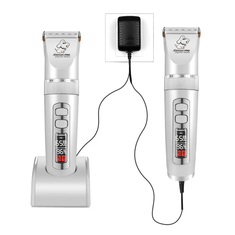 Машинка для стрижки домашних животных электрический триммер груминга кошек и