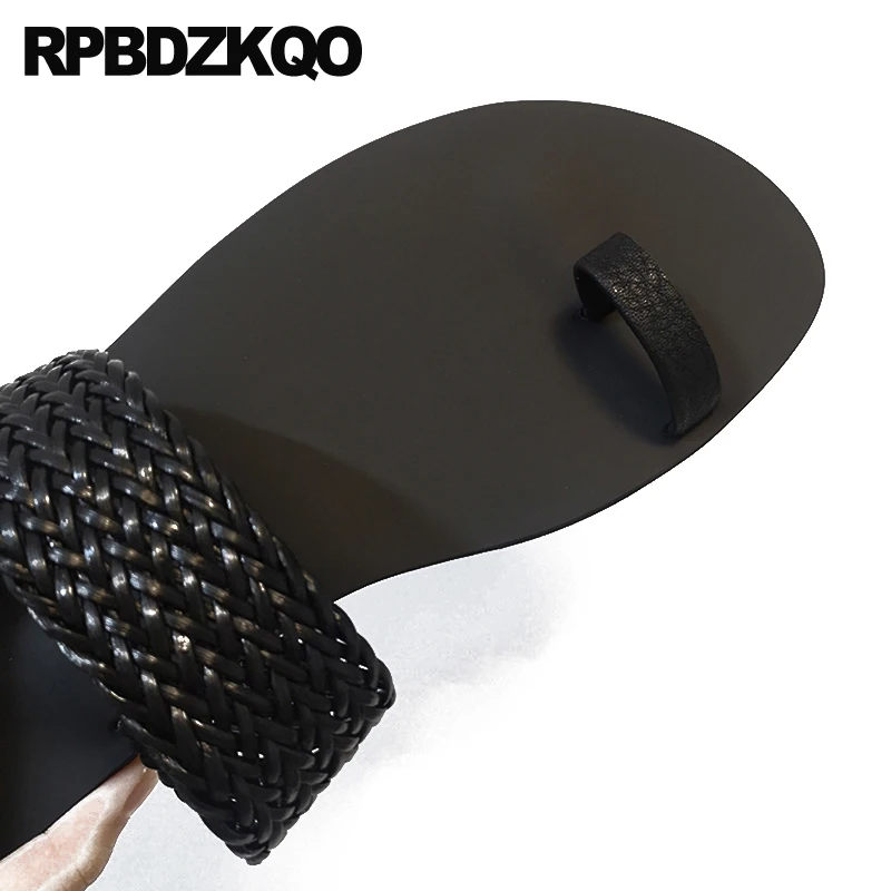 Сандалии мужские кожаные мягкие босоножки без застежки итальянский стиль