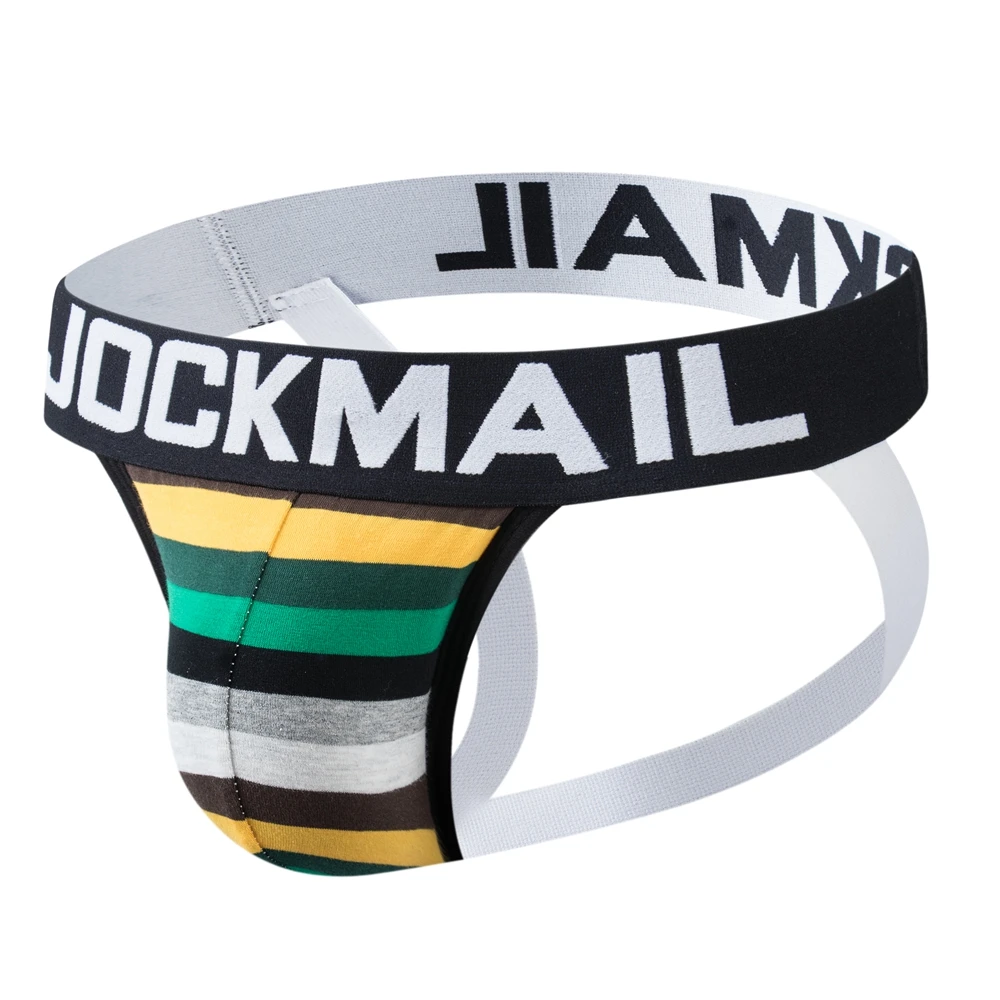 Сексуальное мужское нижнее белье JOCKMAIL сексуальное бикини бандаж для геев