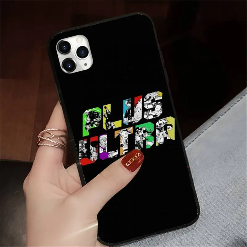 

My hero academia Phone Cases for iPhone 11 12 pro XS MAX 8 7 6 6S Plus X 5S SE 2020 XR