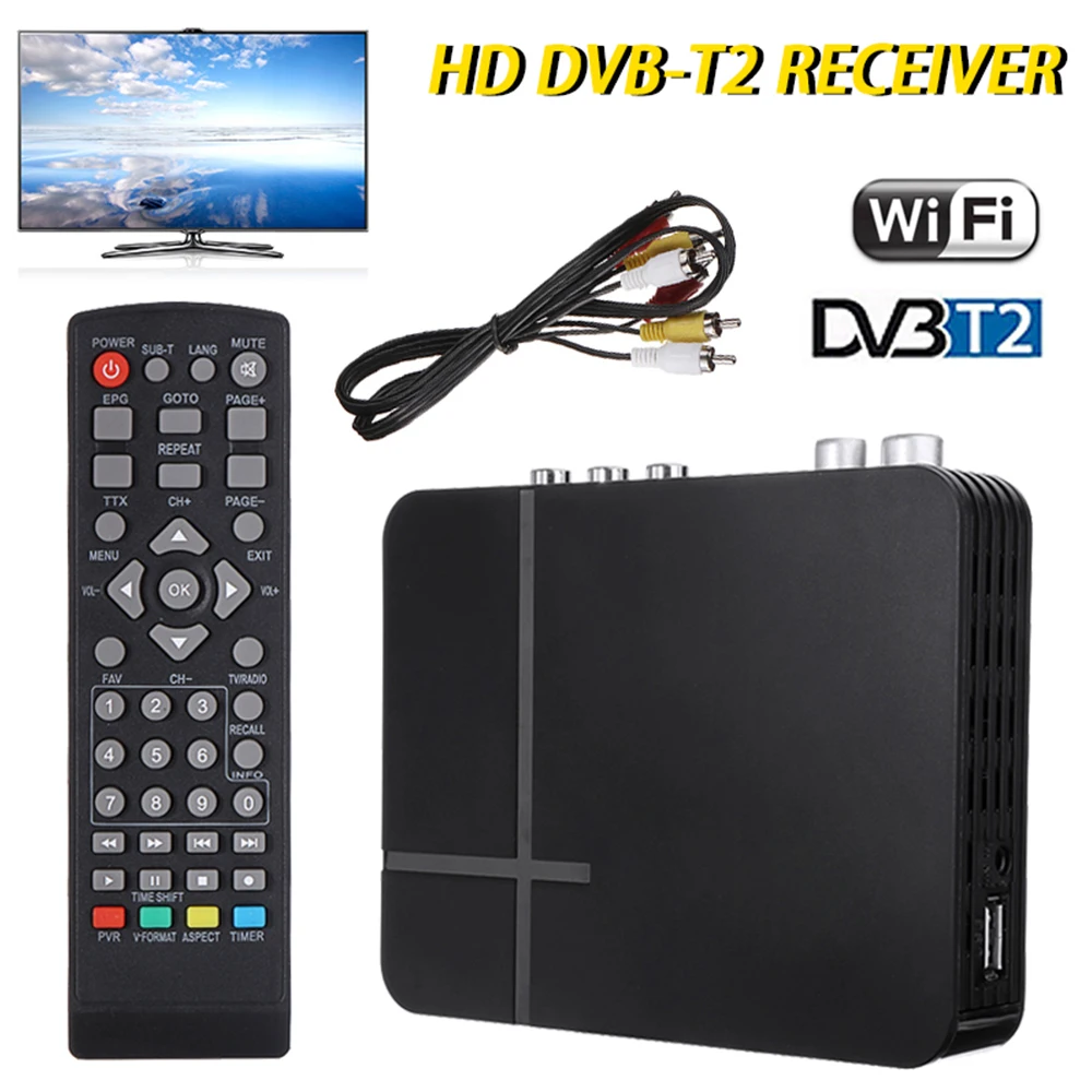 

HD DVB-C Dvb-t2 Tuner Digital Receiver Wifi Free TV Box Tuner Dvb T2 K2 DVBT2 DVB IPTV Youtube TV Receiver Set Top Box